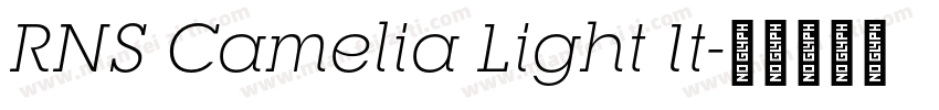 RNS Camelia Light It字体转换